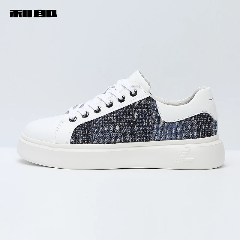 利郎官方男鞋经典低帮商务板鞋男时尚休闲百搭2025低帮潮流板鞋