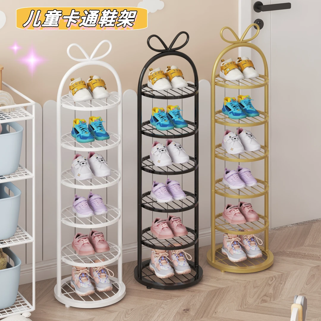 儿童鞋架小型宝宝专用收纳小窄门口迷你多层室内简易小朋友小鞋架