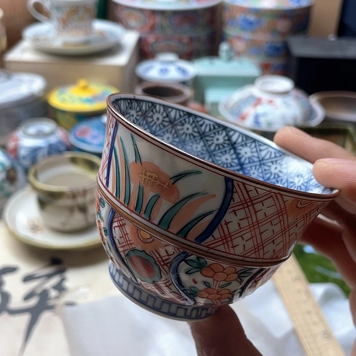 瓷片119 一人直播，看品直播间说序号