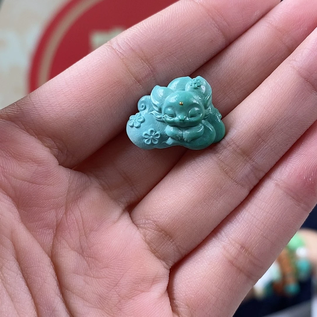 绿松石未镶嵌珠宝奇石