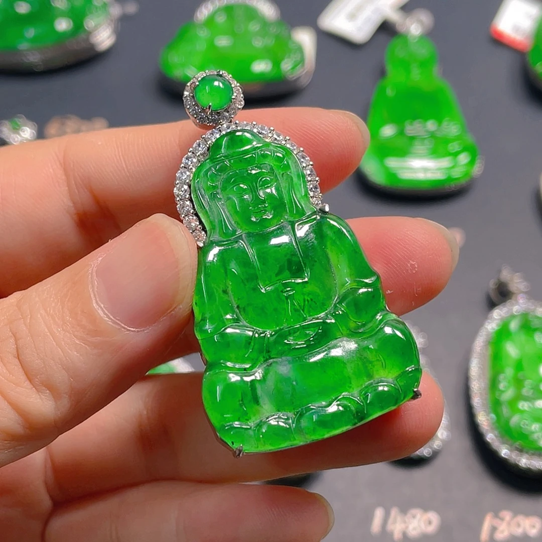 吊坠(不含链)未镶嵌翡翠