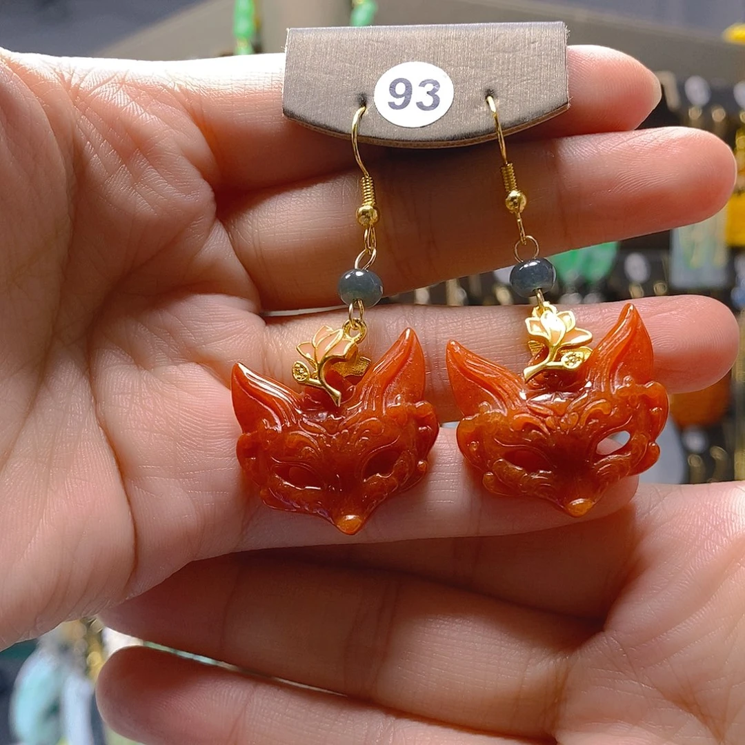 未镶嵌翡翠耳饰翡翠