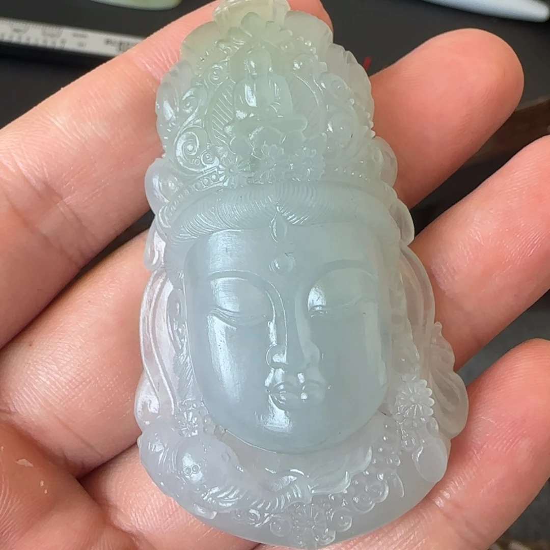 未镶嵌定制翡翠观音
