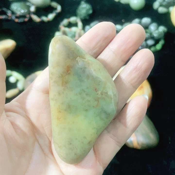 和田玉（糖玉）未镶嵌车挂