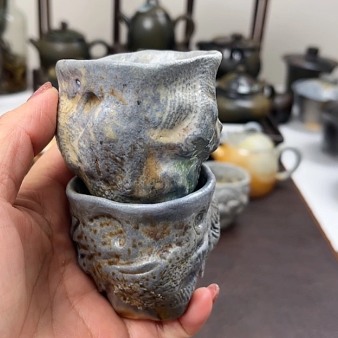 【闪购商品】霞****）柴烧茶具柴柴茶具