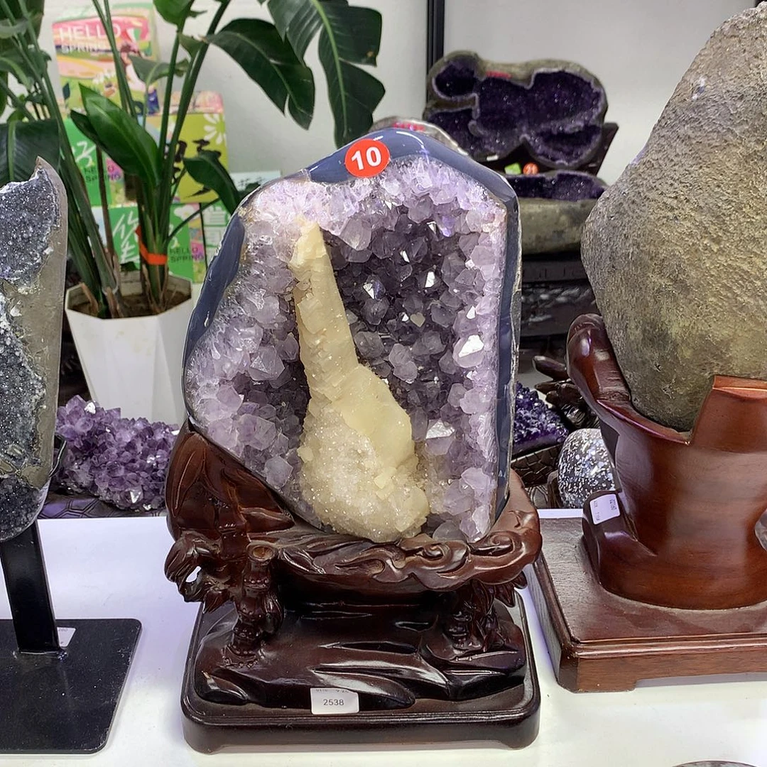 未镶嵌紫晶大型摆件（非配饰）