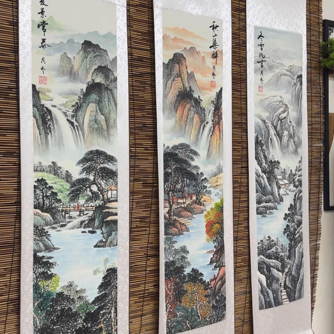 宝***哥国画QB四幅一套作品！带证书！只限一单