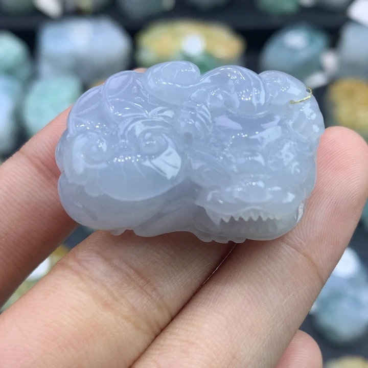 翡翠未镶嵌颈饰天然缅甸翡翠