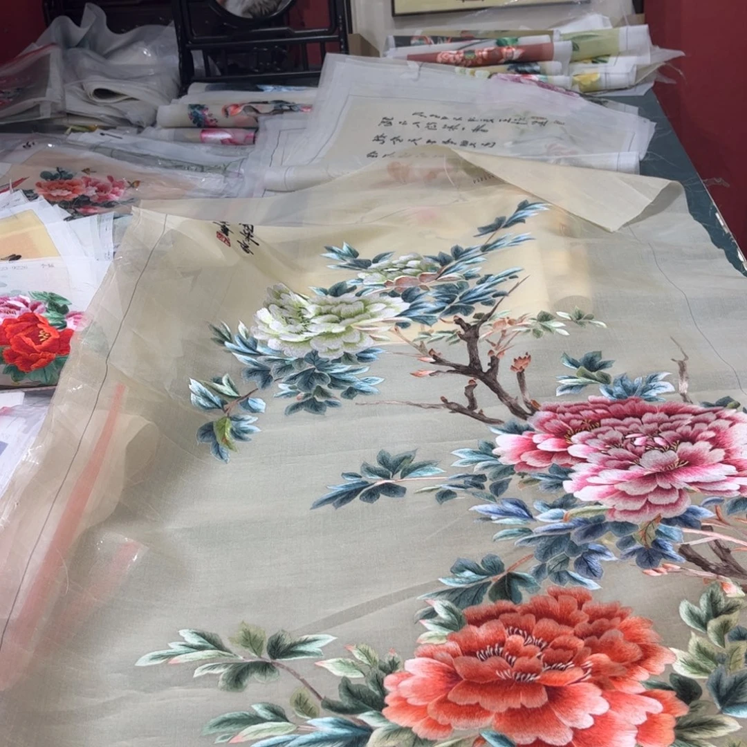 茶***饭织绣纯手工制作方法是一