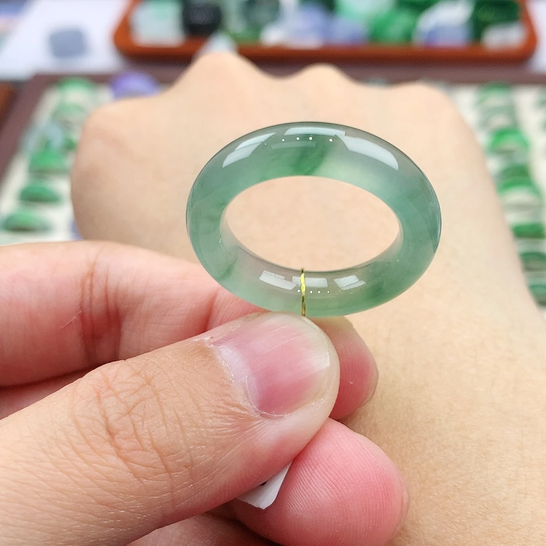 未镶嵌戒指翡翠20号