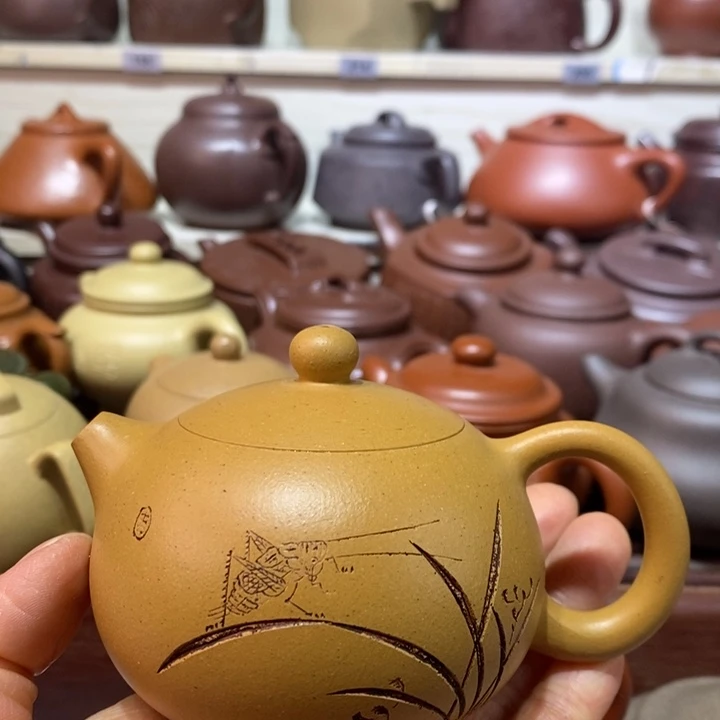 玉***阁紫砂茶壶微瑕处理一把