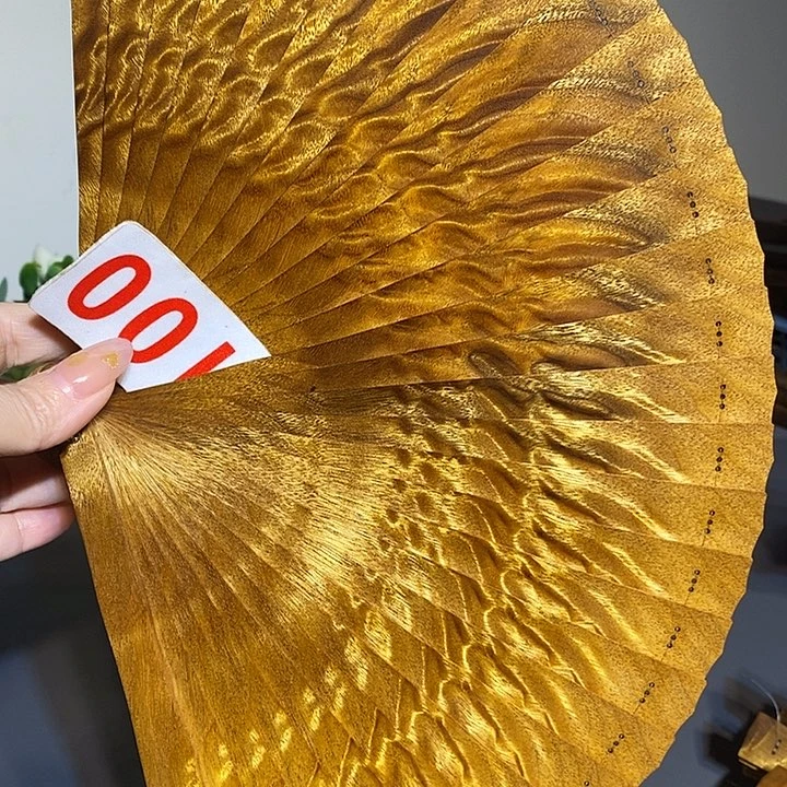 L***o金丝楠金丝楠木扇子