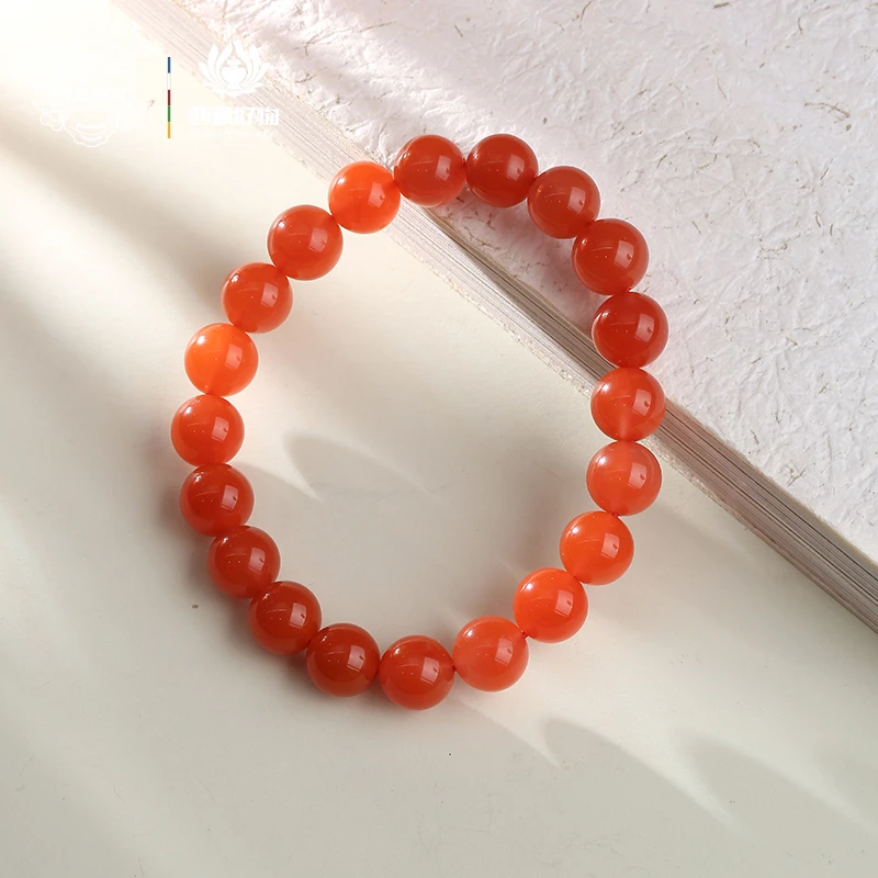 布达拉宫冰红手串百搭时尚款