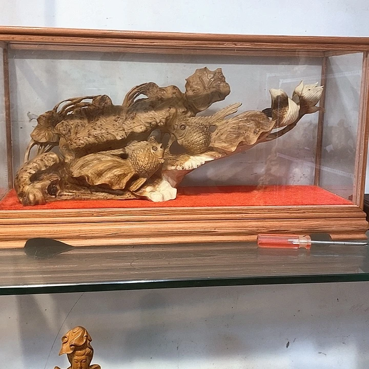 柏木（崖柏）年年有鱼