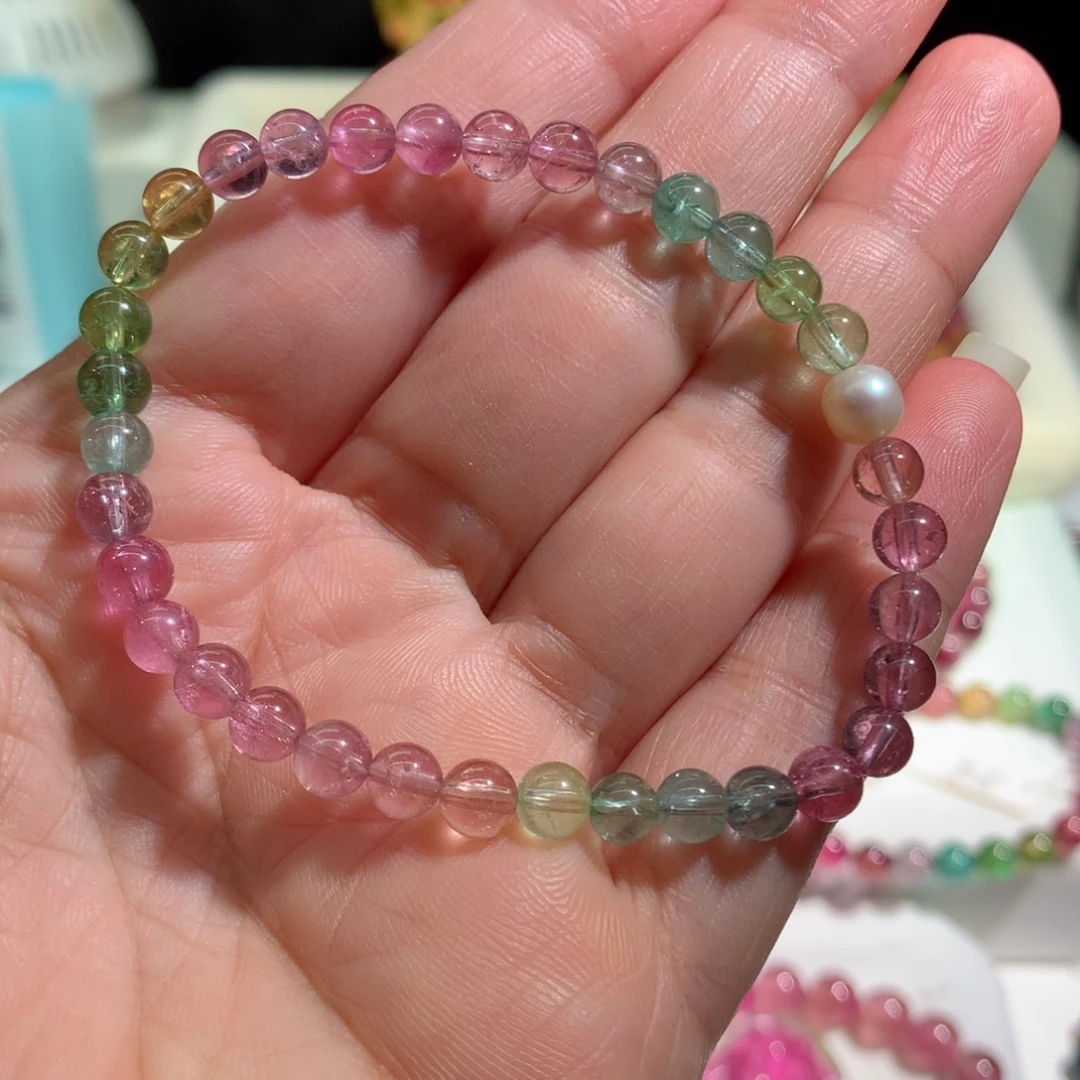 未镶嵌碧玺手链碧玺