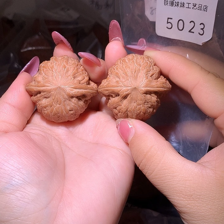 文玩核桃把件铁锤42➕