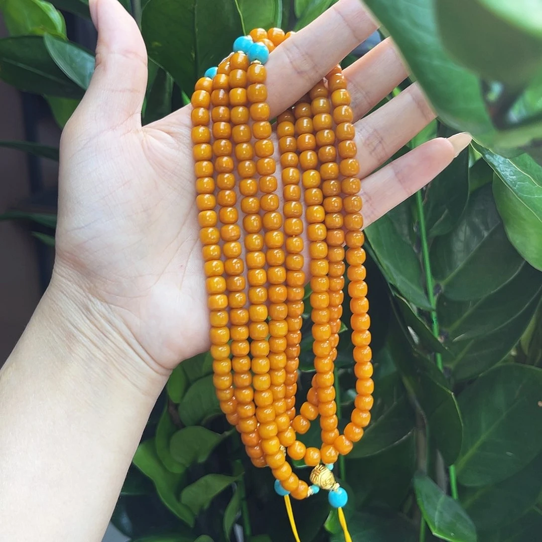 未镶嵌琥珀手链6m108 多样性发其一