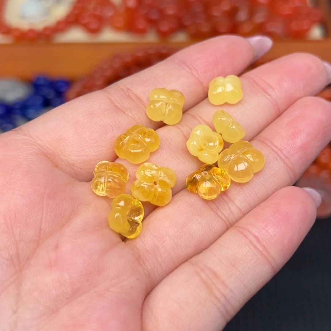 琥珀未镶嵌吊坠(不含链)