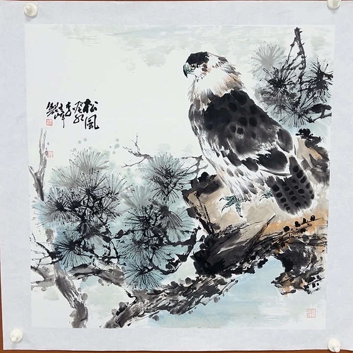 国画李文峰的画作