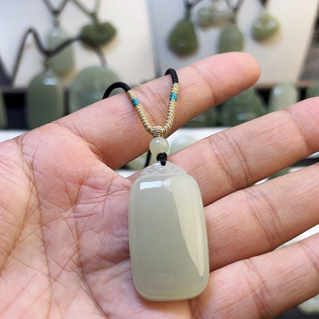 吊坠(不含链)未镶嵌和田玉666