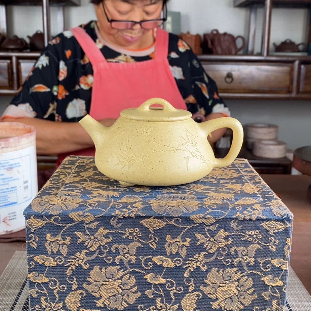 六***洱紫砂茶壶宜兴紫砂工艺美术精品