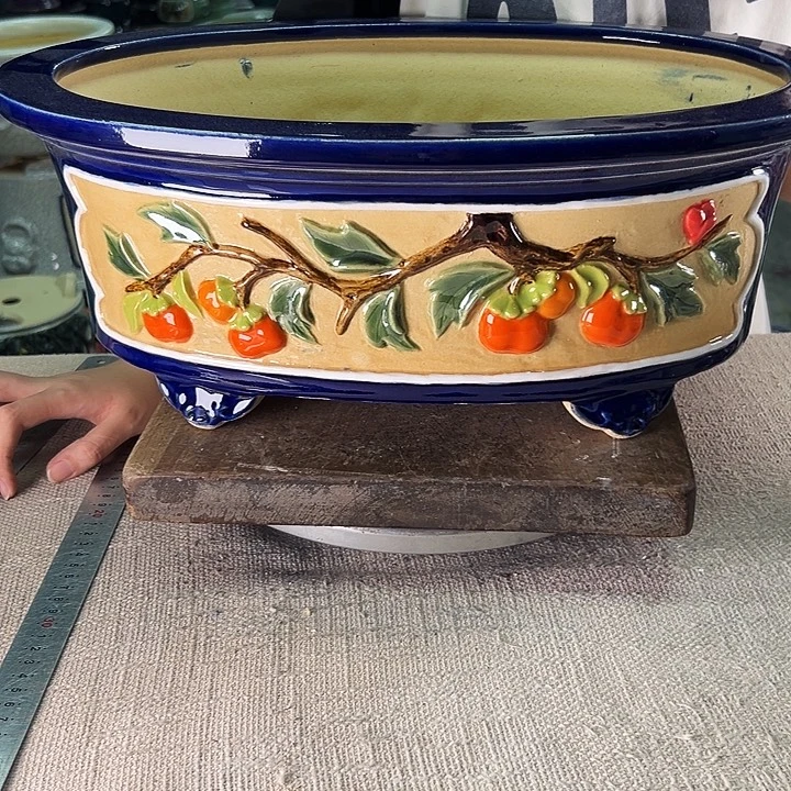 泳坤堂石湾盆陶瓷