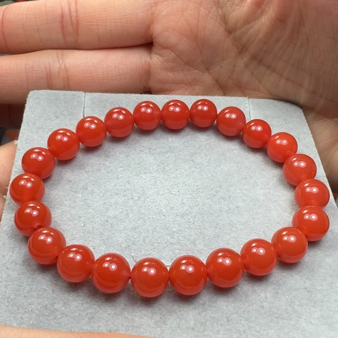 南红玛瑙未镶嵌手串
