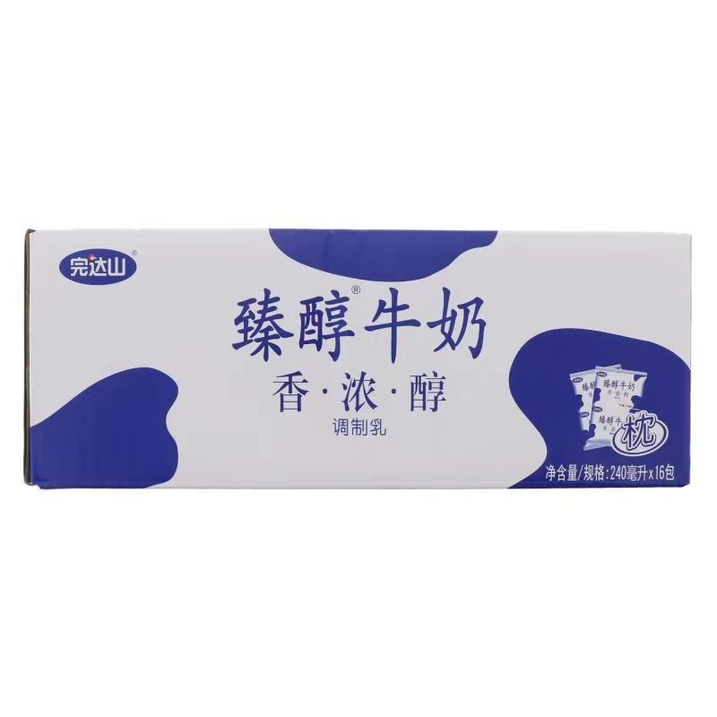 完达山臻醇牛奶枕装240ml*16袋/箱