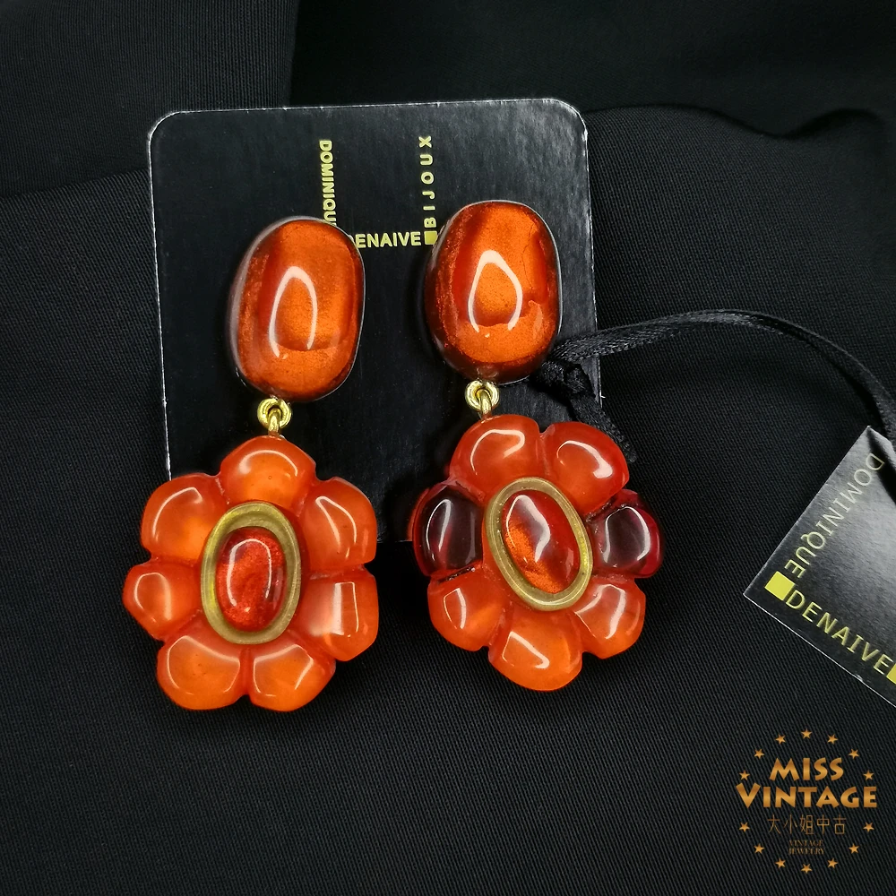 法国树脂大师Dominique耳夹[1da-032]