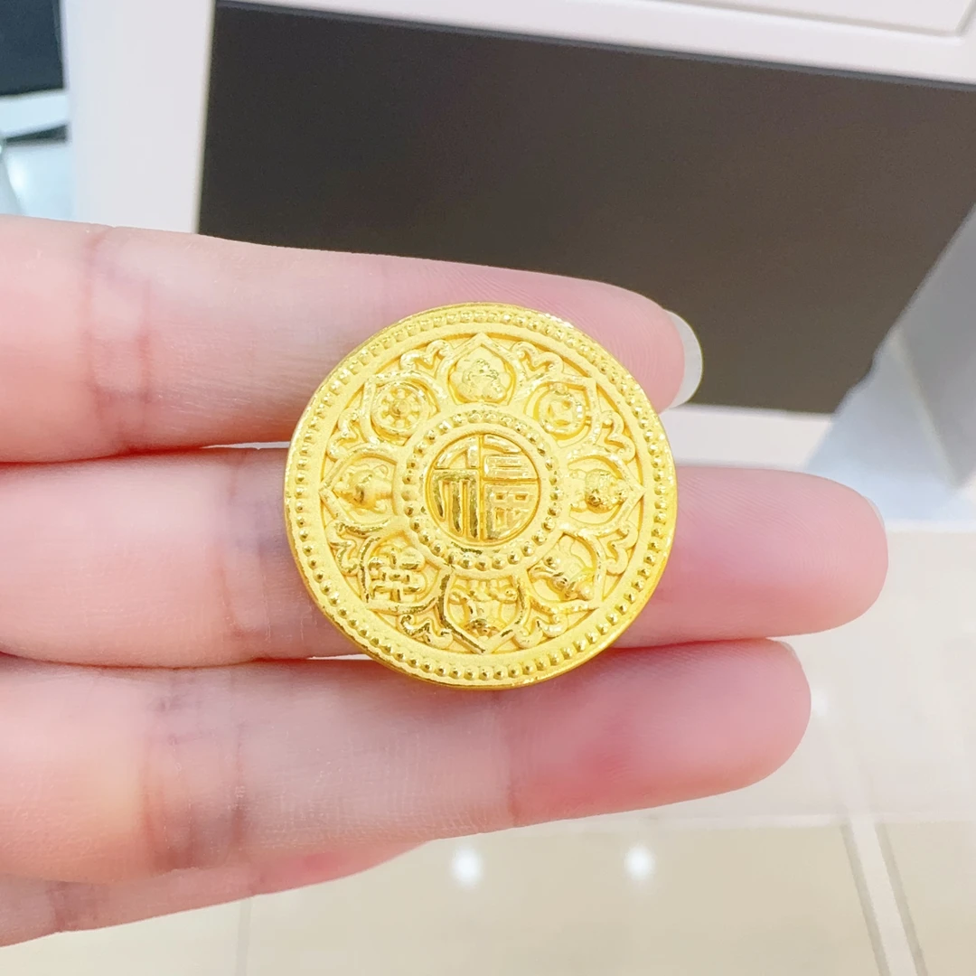 足金999八宝罗盘转运珠4.58克（赠表带）