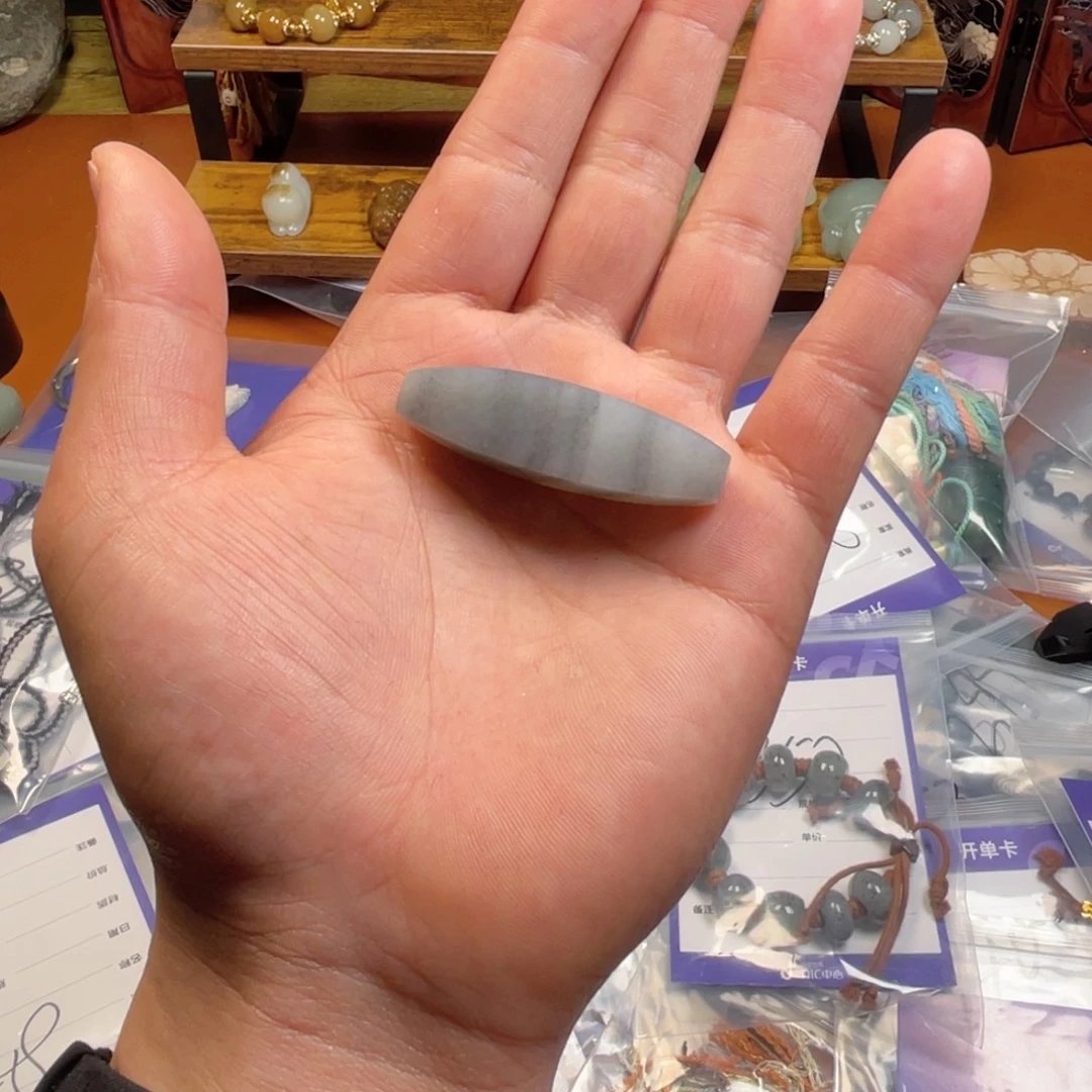 和田玉（糖玉）未镶嵌车挂