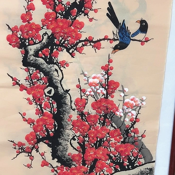 国画纯手绘 风格独特新颖