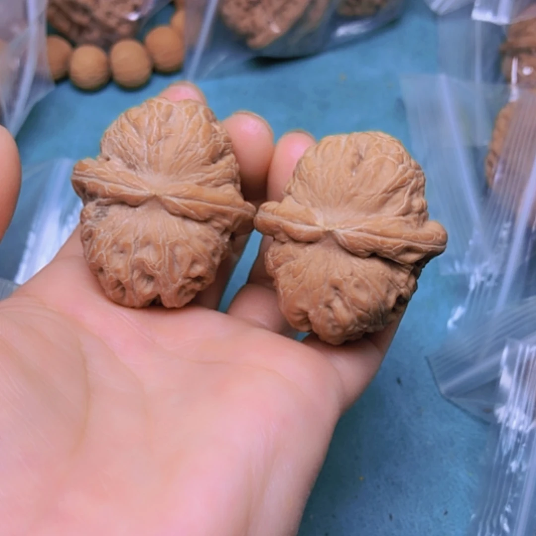 【闪购商品】把件核桃42黄元宝