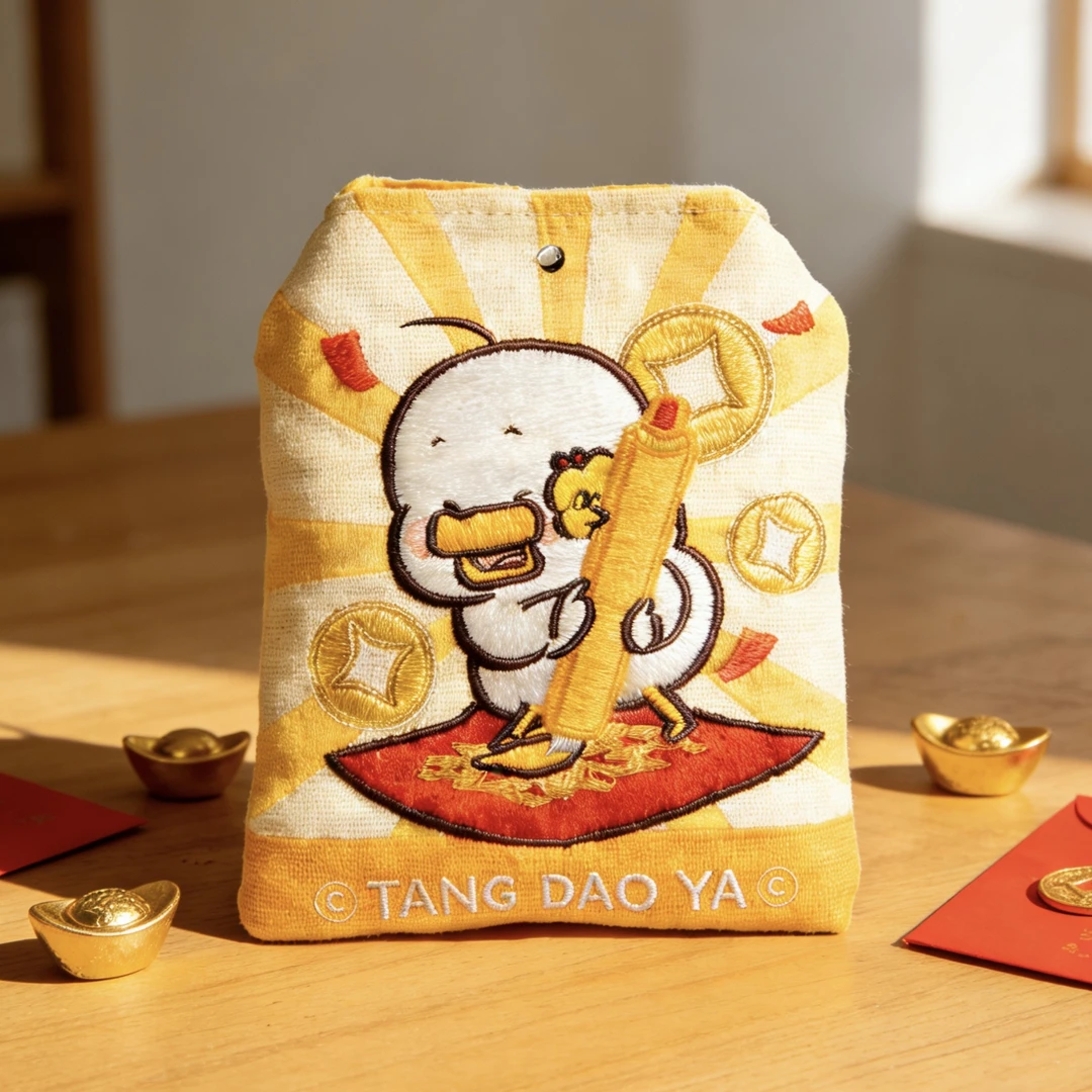 躺倒鸭文创-香囊 马年开运神器!