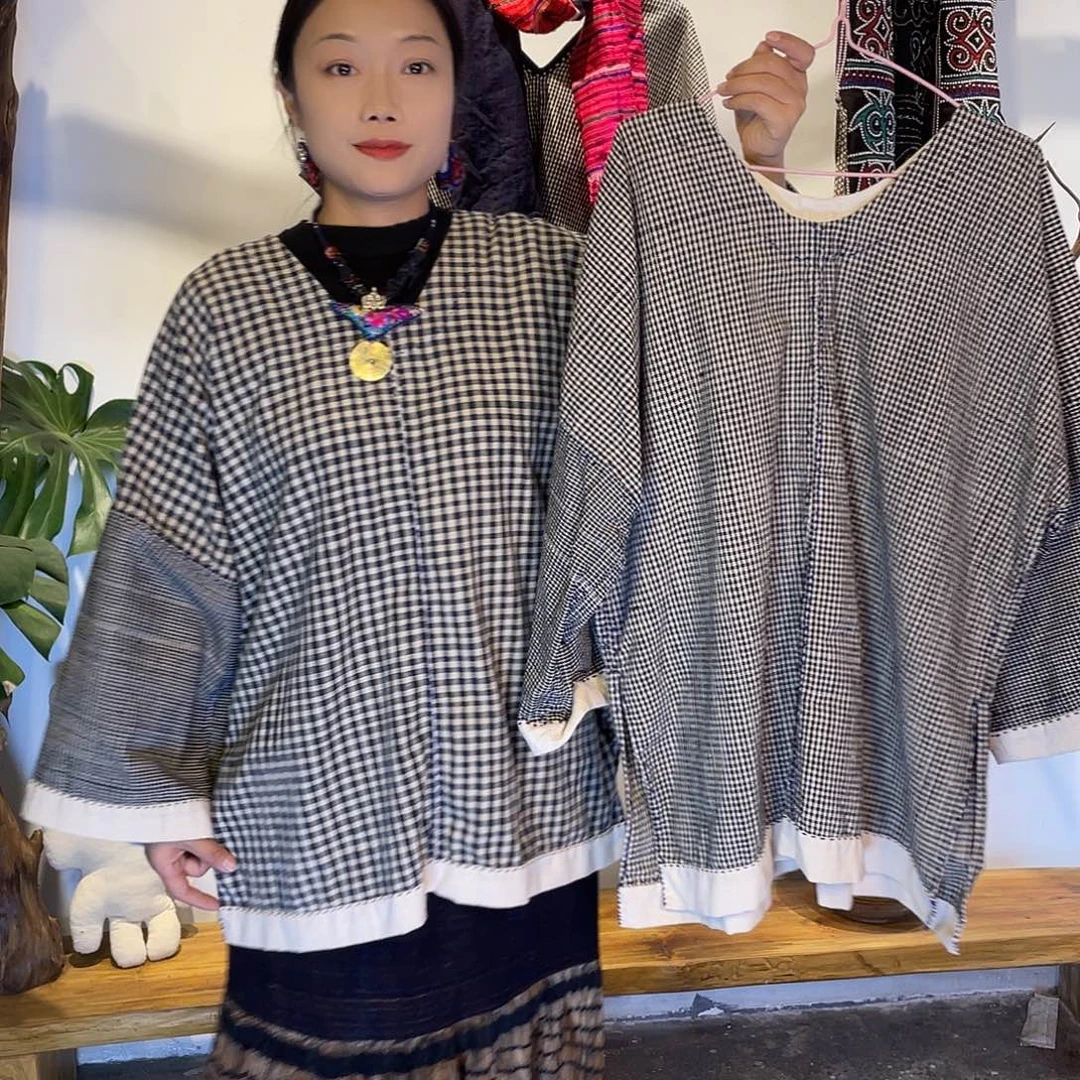 织绣手工制作工艺上衣