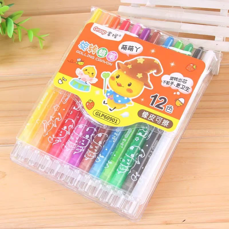 M0689  掌握12色旋转蜡笔 GLP60905)