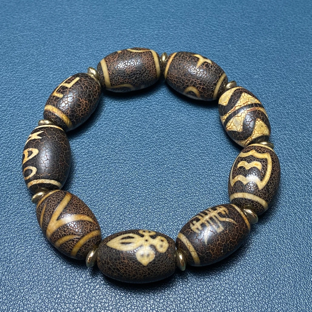 藏式天珠玛瑙多宝手串