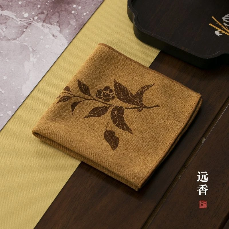 【央广甄瓷专属】远香茶巾