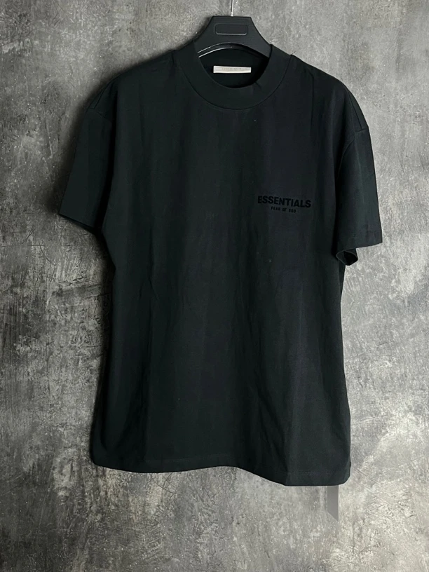 全新未使用 ESSENTIALS TURBO M码*1/黑色植绒logo短袖/01460