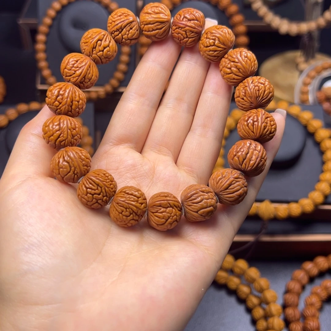 桃核手串荔枝17手串