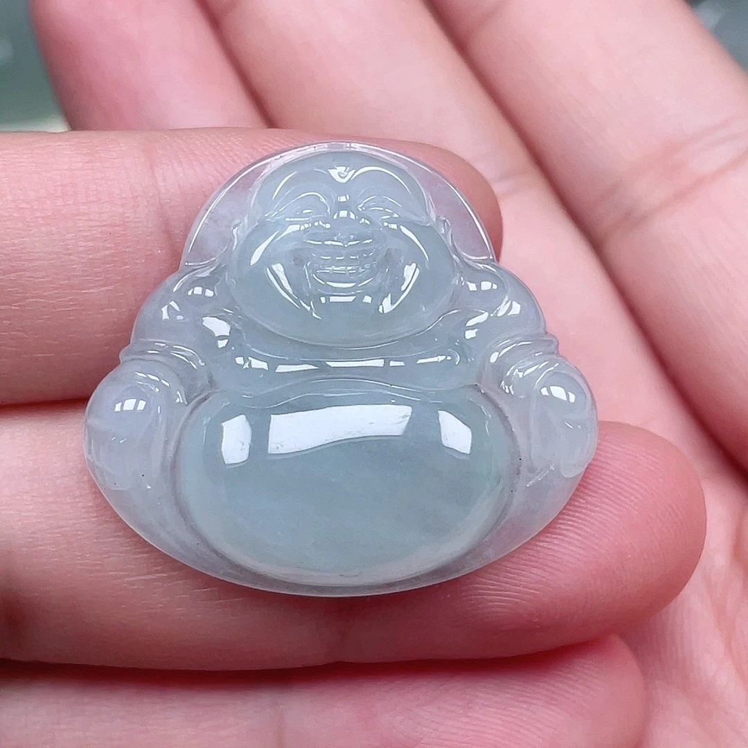 颈饰未镶嵌翡翠佛公