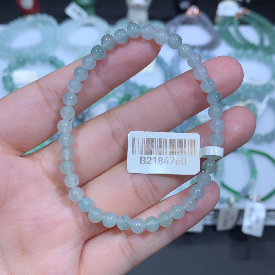 未镶嵌手串翡翠天然