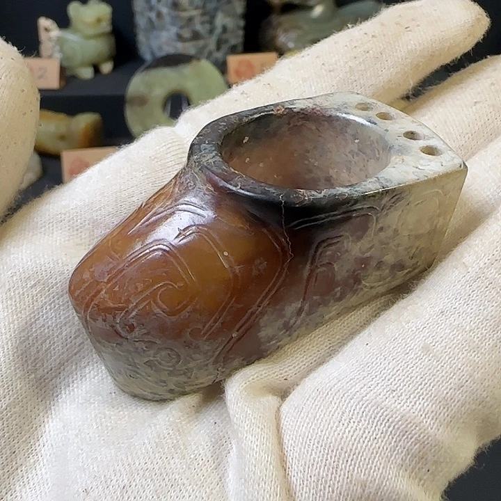 m***e和田玉未镶嵌挂件