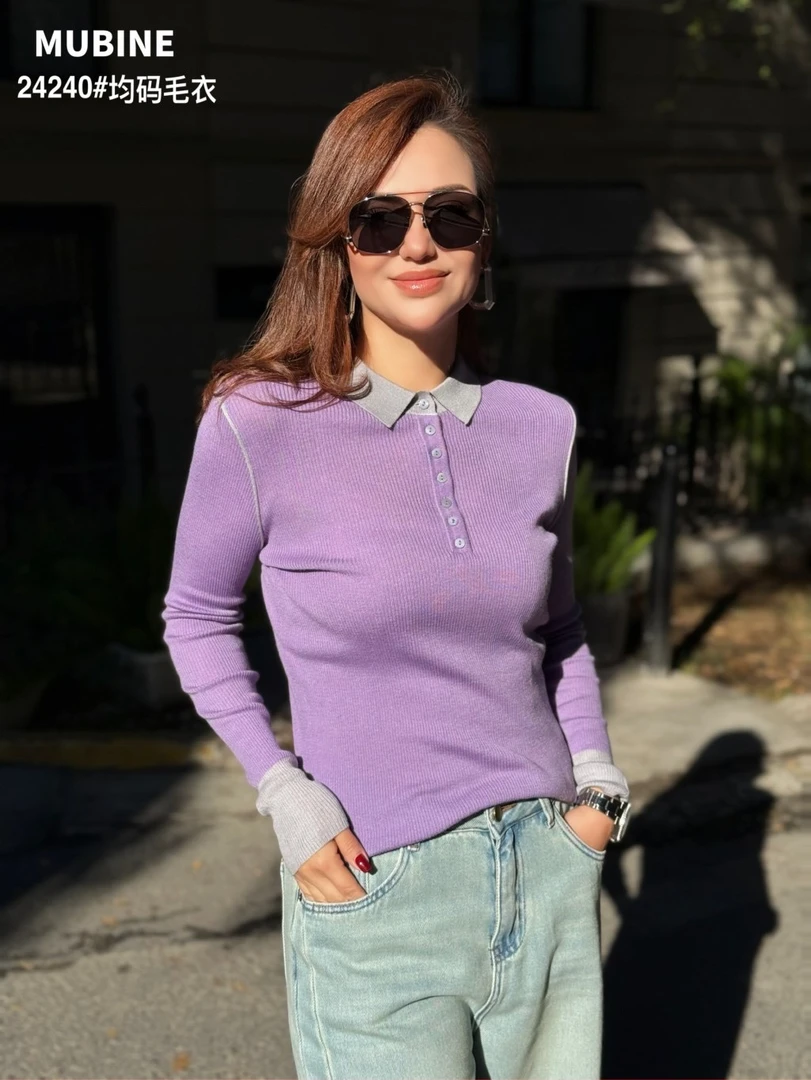 新款羊毛毛衣时尚