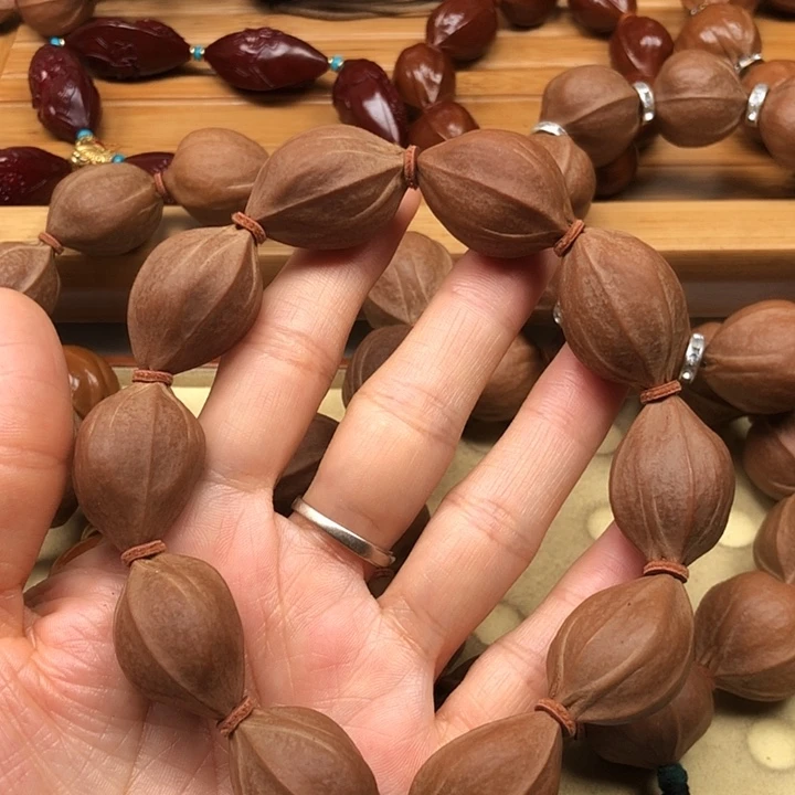 手串橄榄核梅林铁核19 X28四花特价