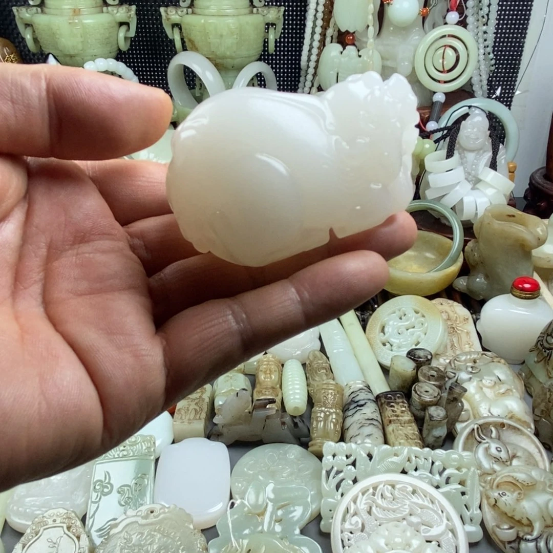 和田玉（糖玉）未镶嵌颈饰