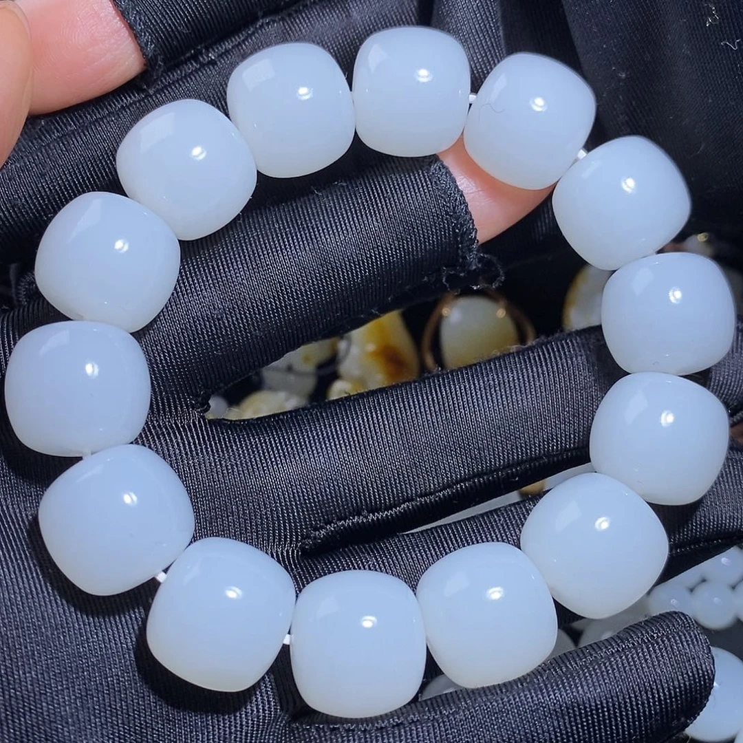 和田玉套链未镶嵌涛***号