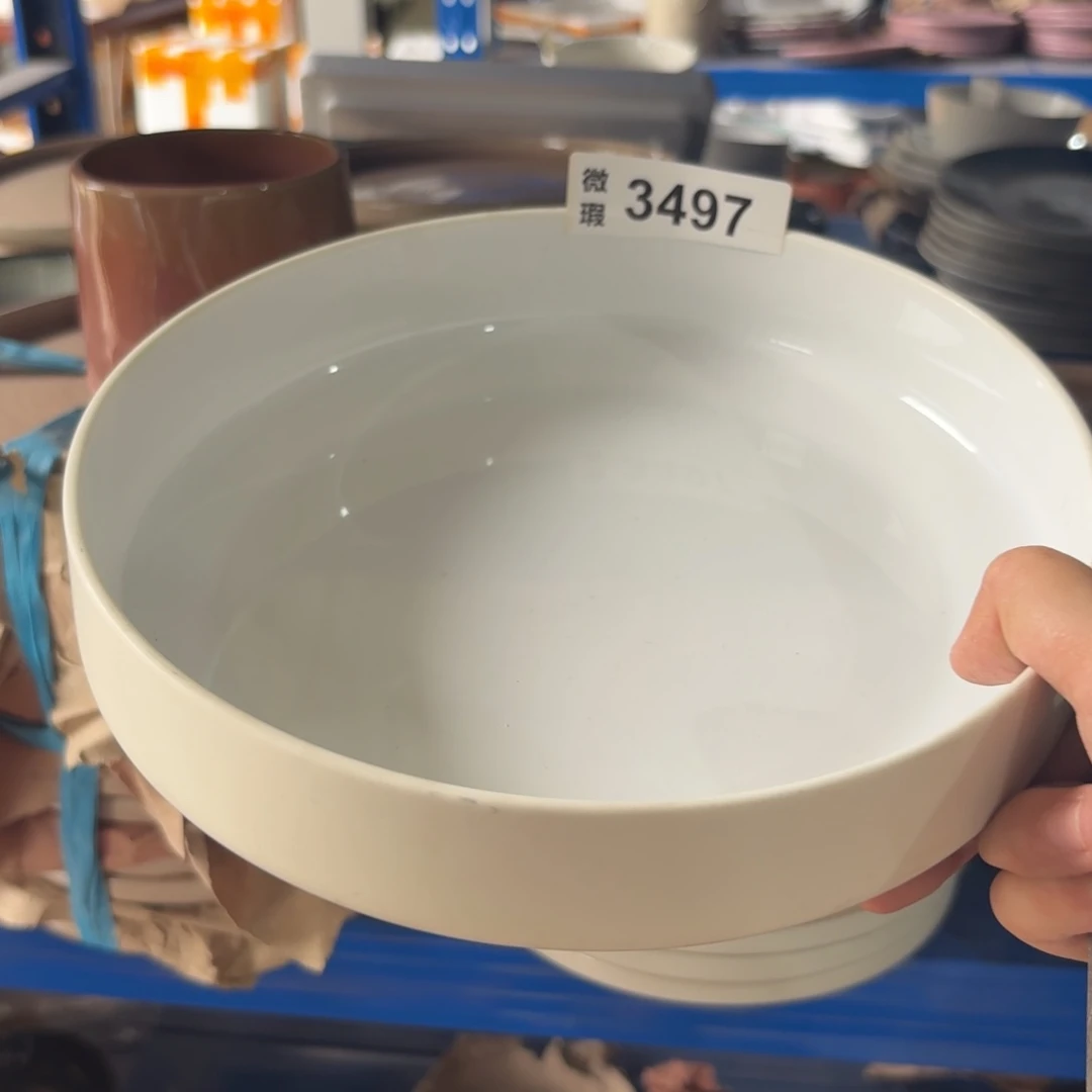 艳***子陶瓷3497 微瑕陶瓷餐具1个