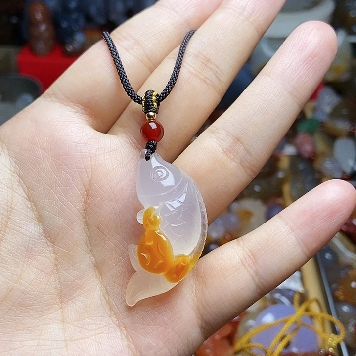 未镶嵌颈饰玛瑙/玉髓