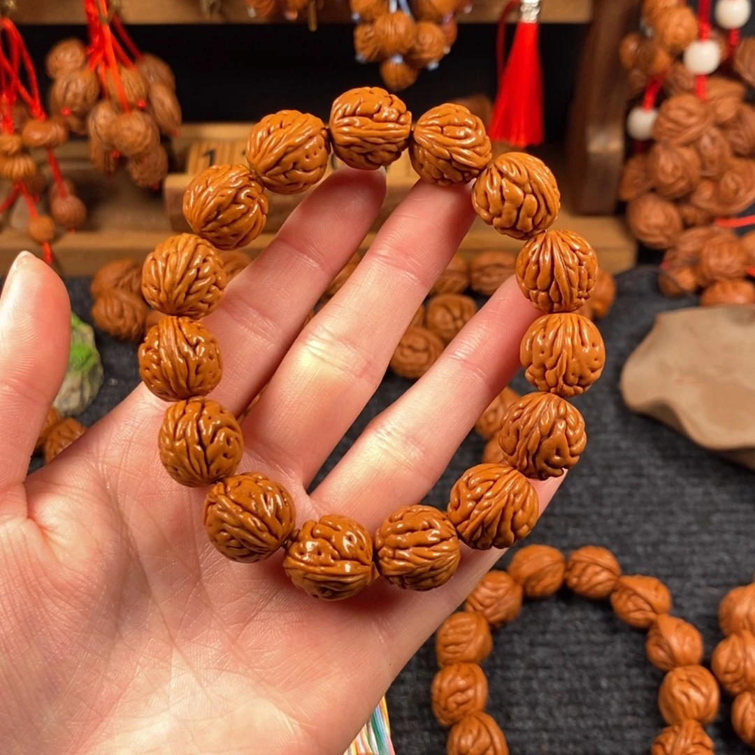 吊坠桃核2链接桃枭手串